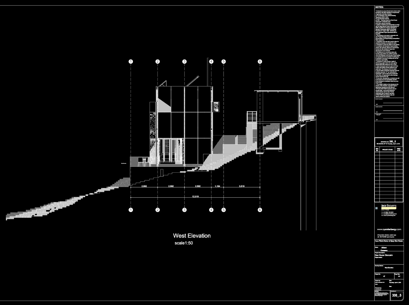 Big Tiny House Glencairn — west elevation